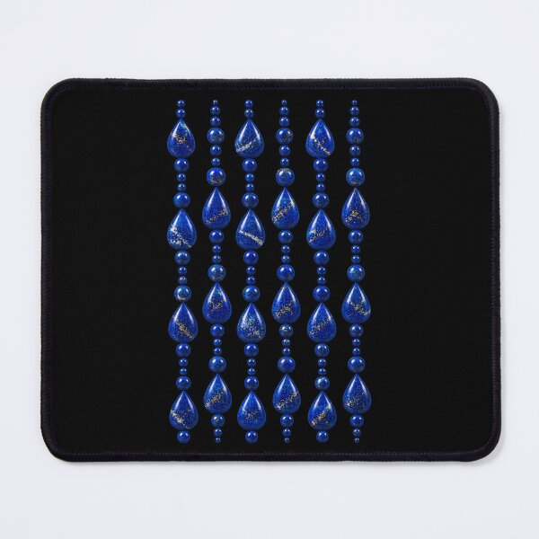 Item preview, BIRTHSTONE COLLECTION ⭐ CASCADE - DECEMBER • LAPIS LAZULI • Traditional designed and sold by WheelieGdArt.