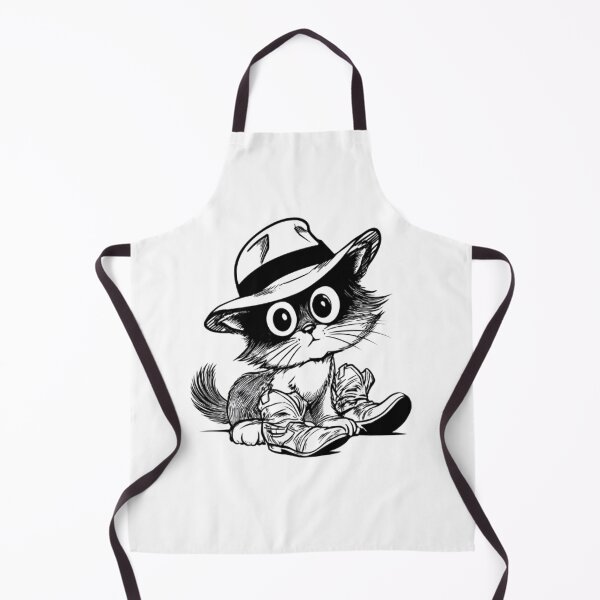 Item preview, Charming Cartoon Cat in Boots and Hat designed and sold by Retro Whimsy.
