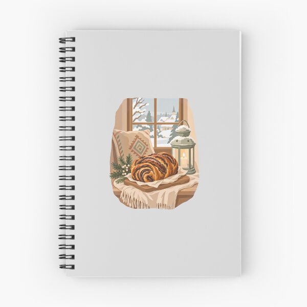 Item preview, Cozy Winter Morning with Pastries by the Window designed and sold by hattie's.