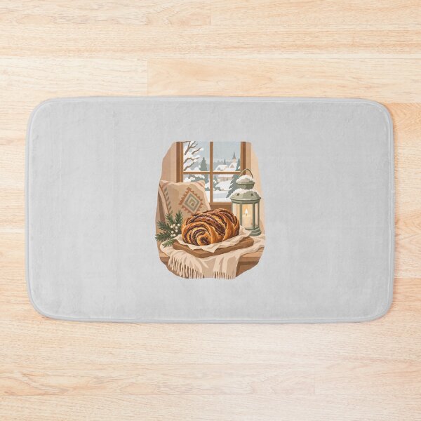Item preview, Cozy Winter Morning with Pastries by the Window designed and sold by hattie's.