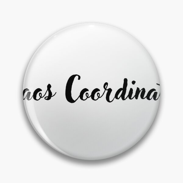 Item preview, Chaos Coordinator Funny Teacher Typography Quote designed and sold by CodeCapyVibes.
