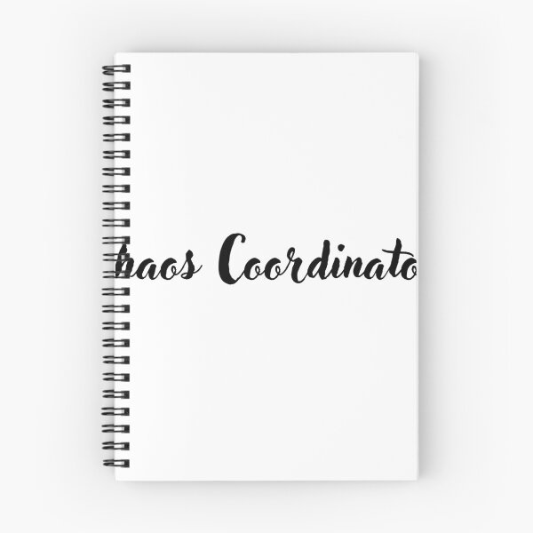 Item preview, Chaos Coordinator Funny Teacher Typography Quote designed and sold by CodeCapyVibes.