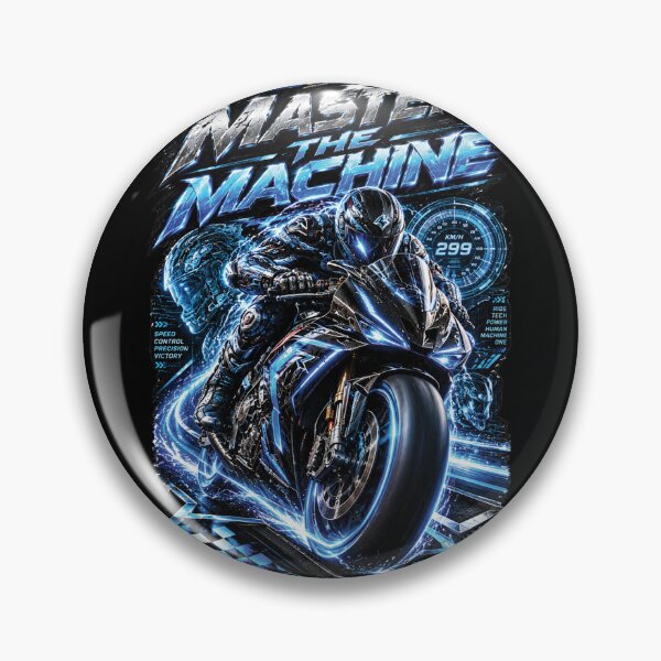 Item preview, Master The Machine Futuristic Superbike Racing Design designed and sold by M. Mamdouh Artworks.