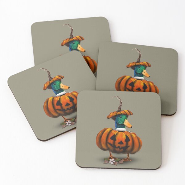 Item preview, Pumpkin Duck Costume – Funny Mallard Halloween Art designed and sold by ArtistsAtticWI.