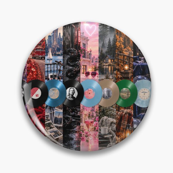 Item preview, Swiftie Eras Vinyl Wall Decor – Taylor Inspired Record Player Room Aesthetic designed and sold by taylorvinyls.
