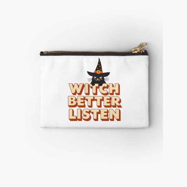 Item preview, witch better listen cute cat halloween   designed and sold by Panya-Design.