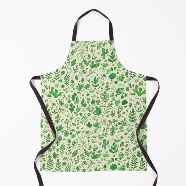 Item preview, E Whimsical Hand Drawn Folk Art Doodle Pattern designed and sold by ART ATTACK ZONE.