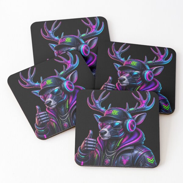 Item preview, Futuristic Mecha Cyborg Reindeer Graphic designed and sold by LazyDayzCo.