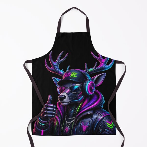 Item preview, Futuristic Mecha Cyborg Reindeer Graphic designed and sold by LazyDayzCo.
