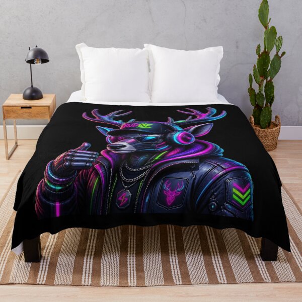Item preview, Futuristic Mecha Cyborg Reindeer Graphic designed and sold by LazyDayzCo.