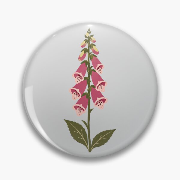 Item preview, Pink Foxglove Botanical Illustration designed and sold by hattie's.