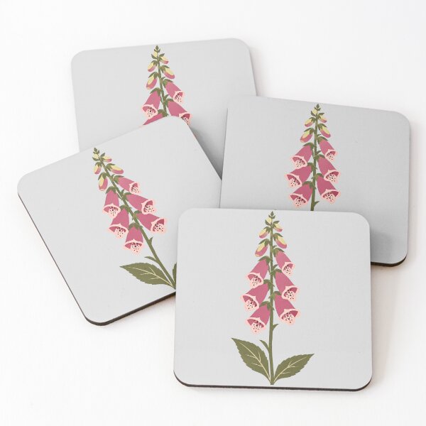 Item preview, Pink Foxglove Botanical Illustration designed and sold by hattie's.