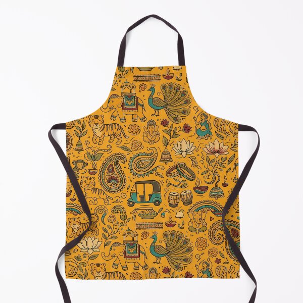 Item preview, J Whimsical Hand Drawn Folk Art Doodle Pattern designed and sold by ART ATTACK ZONE.
