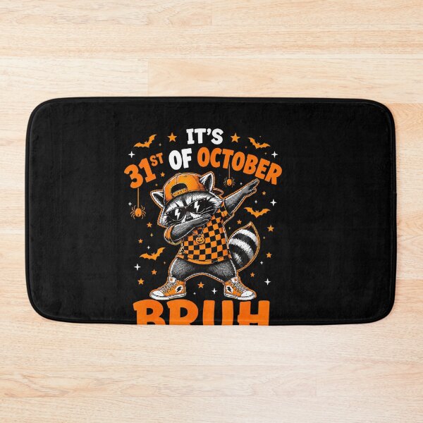 Item preview, 31st Of October Bruh Dabbing Raccoon Halloween designed and sold by LouisaOReilly.