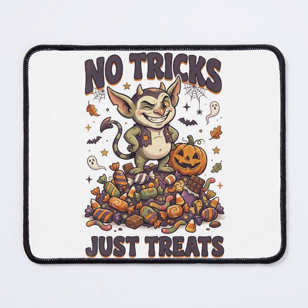 Item preview, No Tricks Just Treats Halloween Shirt – Cute Candy Spooky T-Shirt designed and sold by SAJ Design Studio.