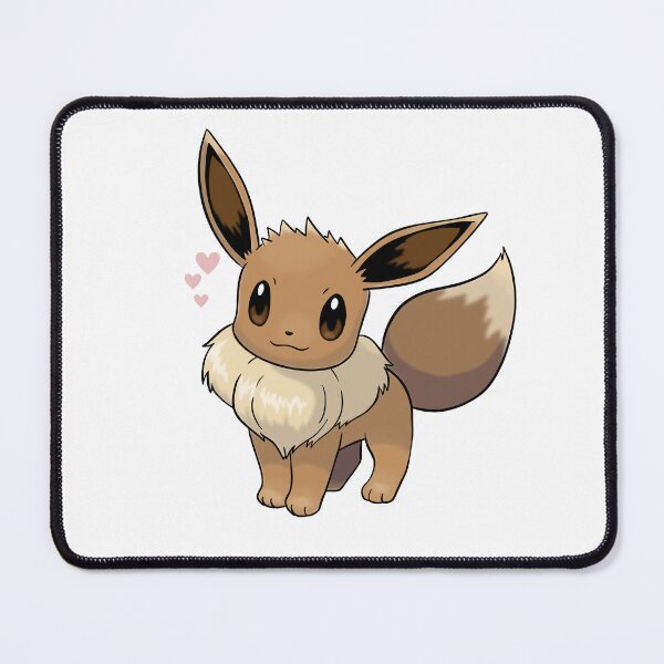 Item preview, eevee / evoli / évoli with hearts designed and sold by Mypixieart.