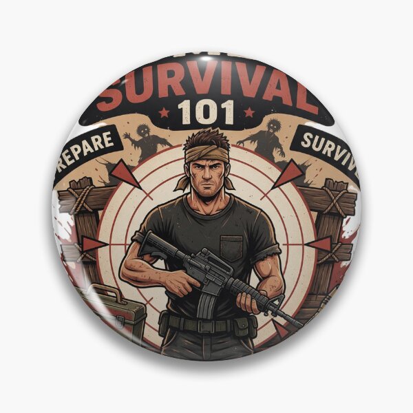 Item preview, Zombie Survival Manual – Zombie Apocalypse Guide designed and sold by DVerse Studio.