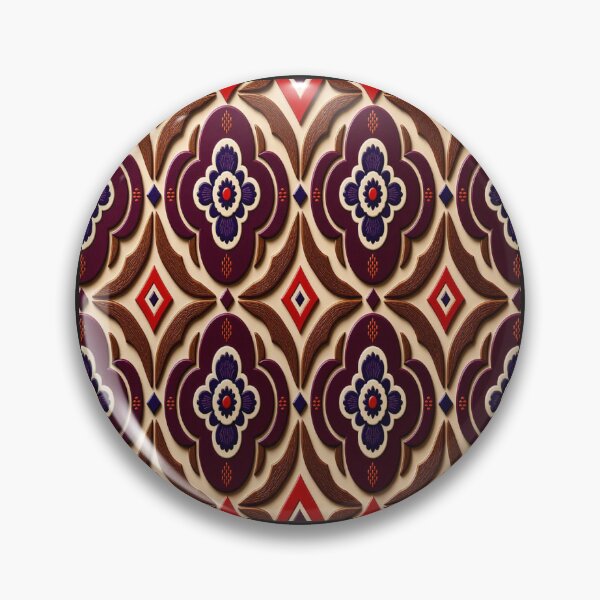 Item preview, 3D Ornate Wooden Carving Butterfly & Seamless Pattern  designed and sold by Breezes-of-Ida.