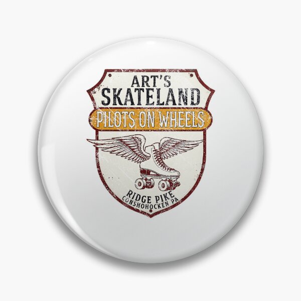 Item preview, Arts Skateland Pilots On Wheels Vintage Roller Skate Sign Graphic designed and sold by SEINENGAPPI18.