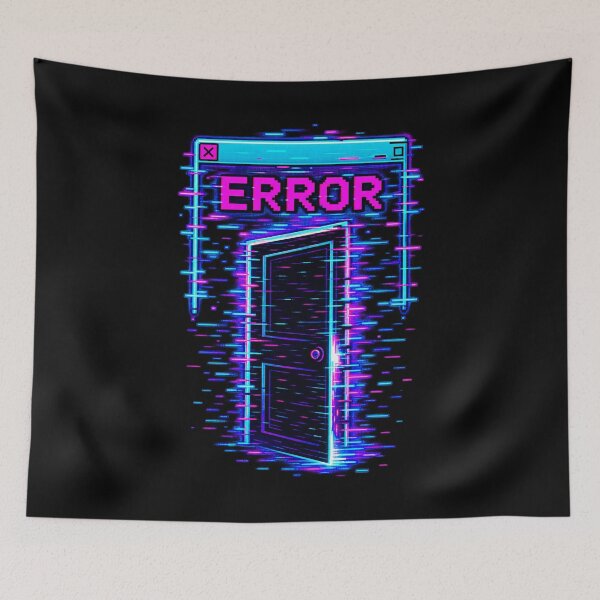 Item preview, Puerta de error – Interfaz del portal de fallos designed and sold by JupiterGlitchEmpire.