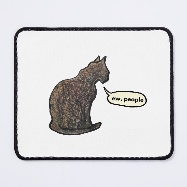 Item preview, Introvert Cat Ew People designed and sold by alczar.