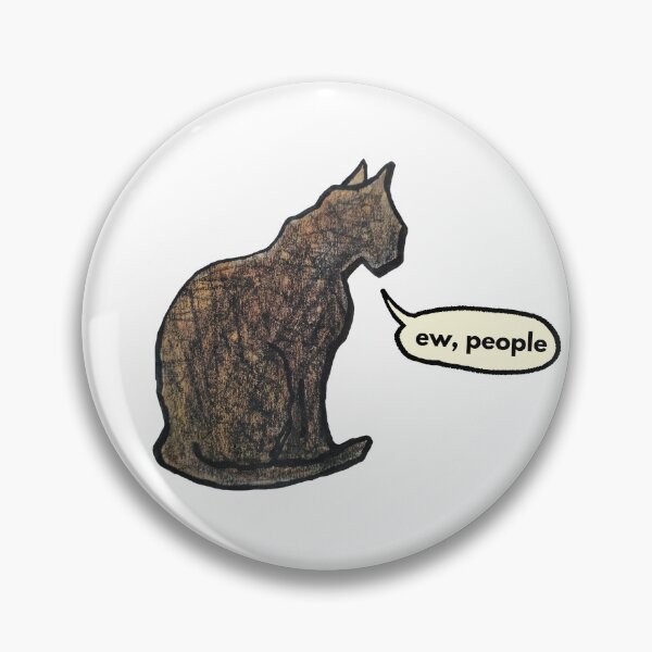 Item preview, Introvert Cat Ew People designed and sold by alczar.