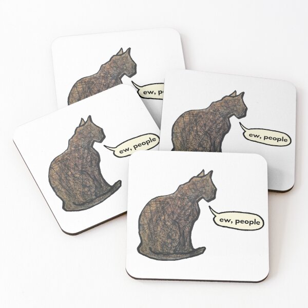 Item preview, Introvert Cat Ew People designed and sold by alczar.