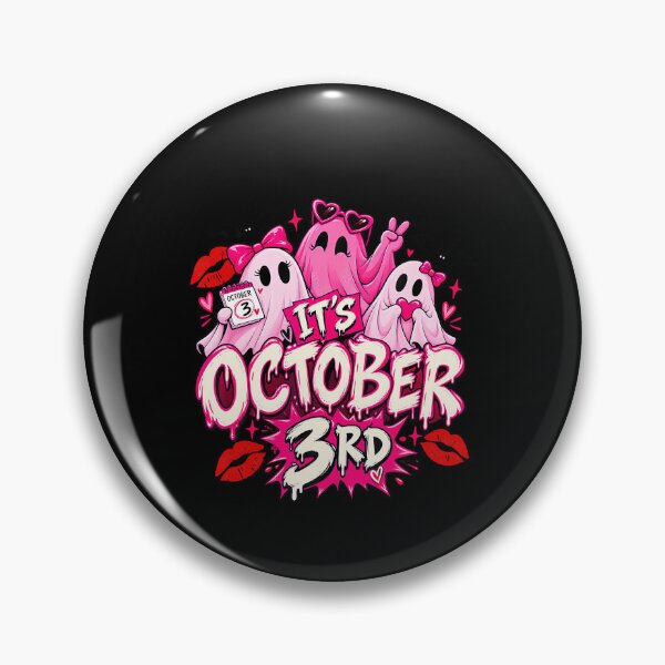 Item preview, October 3rd Mean Ghouls Ghost Funny Halloween designed and sold by LouisaOReilly.