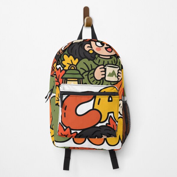 Item preview, Camp And Unwind Cute Autumn Travel Cartoon designed and sold by The198X.