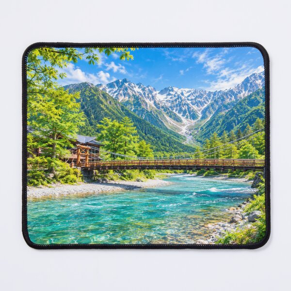 Item preview, Kamikochi Kappabashi Bridge and Azusa River, Japanese Alps designed and sold by CHANNELZIPANG.