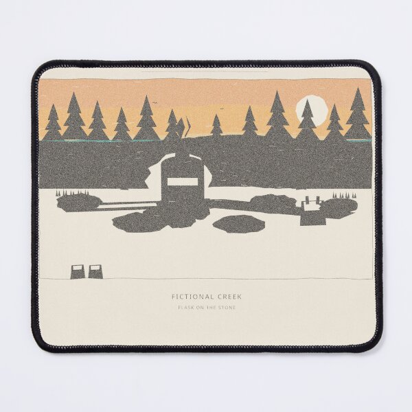 Item preview, Creek Rock Flask Shirt designed and sold by T4C Tees.
