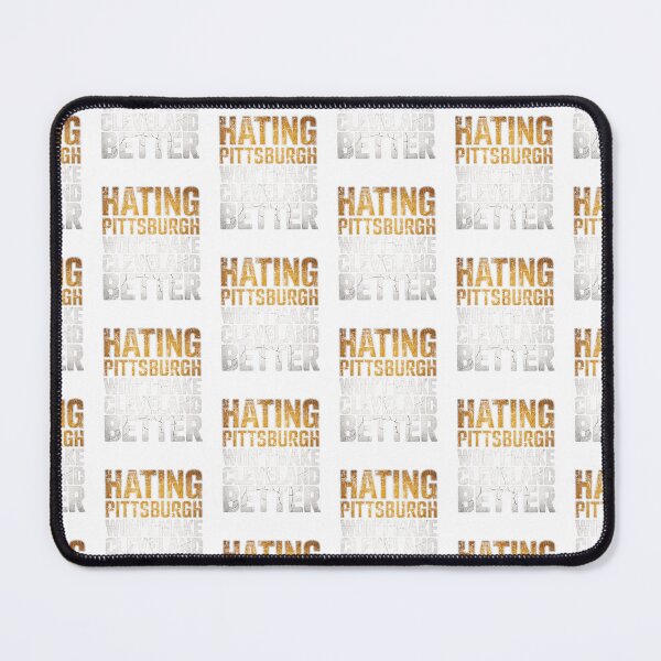 Item preview, Hating Pittsburgh Wont Make Cleveland Better Vintage Typography Graphic designed and sold by SEINENGAPPI18.