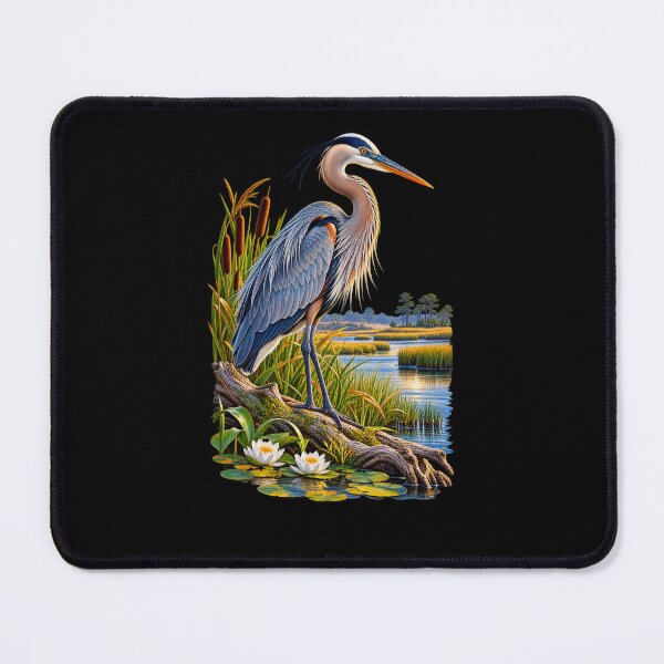 Item preview, Heron Marshland Morning designed and sold by RockitBaby.