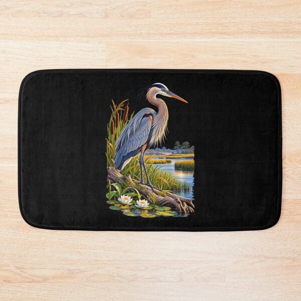 Item preview, Heron Marshland Morning designed and sold by RockitBaby.