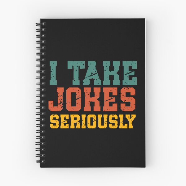 Item preview, I Take Jokes Seriously | Vintage Funny Quote | Retro Humor & Sarcastic Personality designed and sold by stylishdzign.