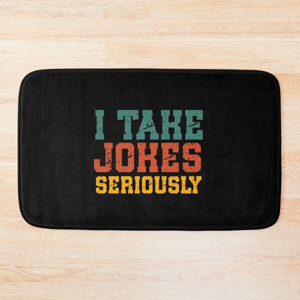 Item preview, I Take Jokes Seriously | Vintage Funny Quote | Retro Humor & Sarcastic Personality designed and sold by stylishdzign.