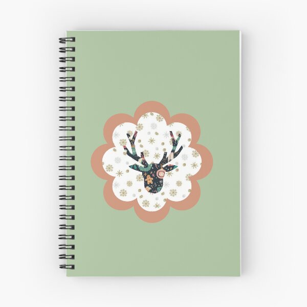 Item preview, Rustic Reindeer Silhouette with Pink Plaid Pattern Holiday Decor Art designed and sold by Liberarteprint.