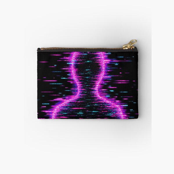 Item preview, Static Shadow – Glitch Human Silhouette designed and sold by JupiterGlitchEmpire.