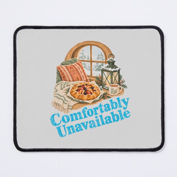 Item preview, Comfortably Unavailable Cozy Winter Still Life designed and sold by hattie's.