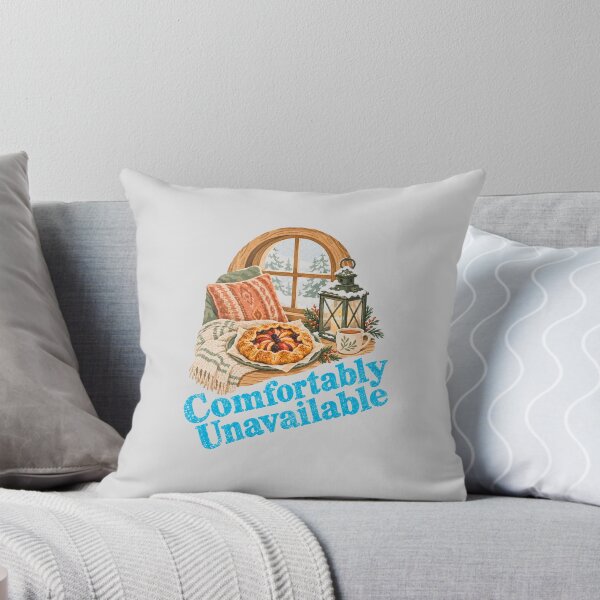 Item preview, Comfortably Unavailable Cozy Winter Still Life designed and sold by hattie's.
