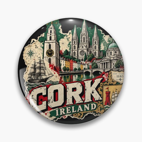 Item preview, Cork Ireland — Urban Heritage & Maritime Soul designed and sold by URBIVO.