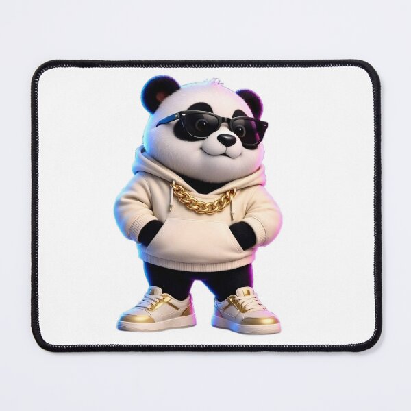Item preview, Cool Panda Streetwear Hoodie Sunglasses designed and sold by PrimeRootsArt.
