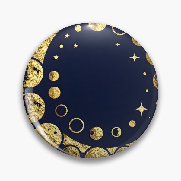 Item preview, Mystical Celestial Moon Phases Art designed and sold by chill-a-lot.