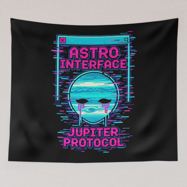 Item preview, Interfaz Cósmica – Protocolo de Júpiter con Fallo designed and sold by JupiterGlitchEmpire.