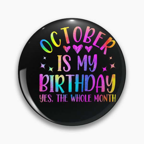 Item preview, October Is My Birthday Born In October designed and sold by stershopepie.