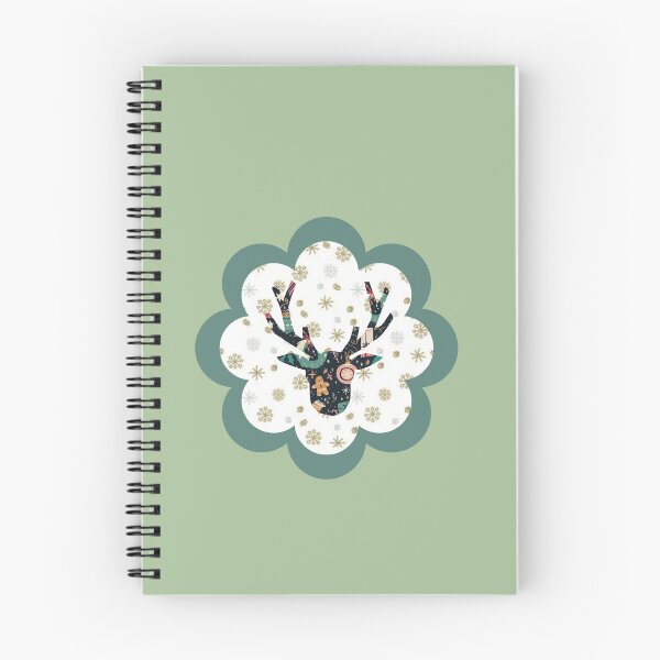 Item preview, Rustic Reindeer Silhouette with Blue Plaid Pattern Holiday Decor Art designed and sold by Liberarteprint.