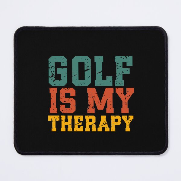 Item preview, Golf Is My Therapy | Vintage Golf Quote | Retro Golf & Outdoor Humor designed and sold by stylishdzign.