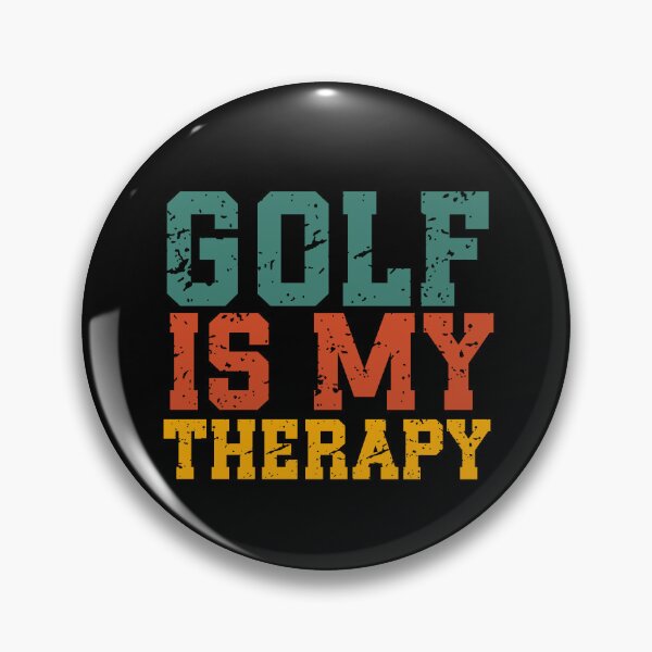 Item preview, Golf Is My Therapy | Vintage Golf Quote | Retro Golf & Outdoor Humor designed and sold by stylishdzign.