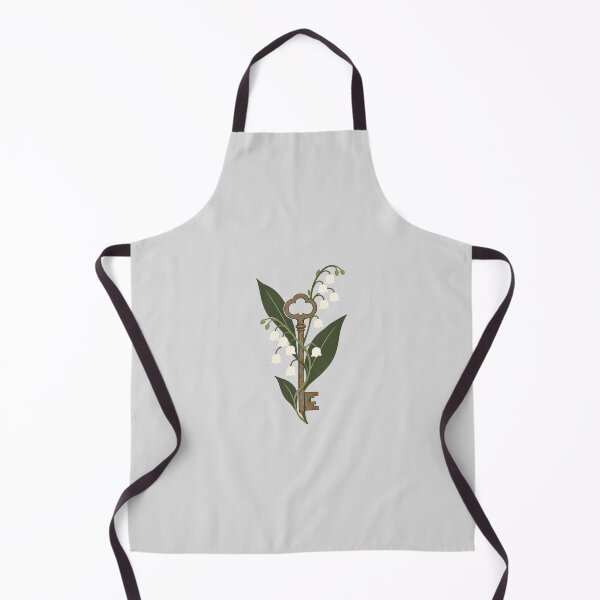Item preview, Vintage Key with Lily of the Valley Flowers designed and sold by hattie's.