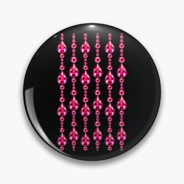 Item preview, BIRTHSTONE COLLECTION ⭐ CASCADE - AUGUST • PINK SPINEL • Modern designed and sold by WheelieGdArt.